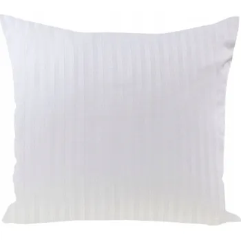 Polštář Povlak na polštář 40x40 Hotelová Damašek Záložka Pásy 1 cm Bavlněná