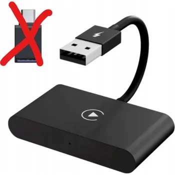 Bluetooth adaptér BEZDRÁTOVÝ ADAPTÉR CARPLAY DO AUTA IOS USB 0.25W