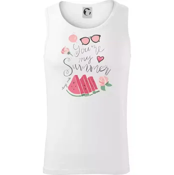 Summer Watermelon - Tílko pánské Core - L ( Bílá )