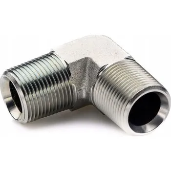 Fitinka Koleno 1/4" NPT ocelové s vnějším závitem