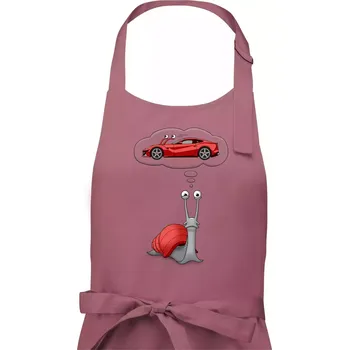 Kuchyňská zástěra Nesplnitelný sen (Hana-creative) - Pánská zástěra na vaření - Univerzální velikost ( Starorůžová )