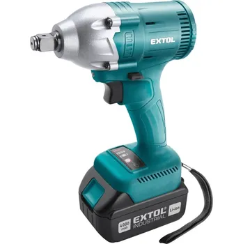 utahovák rázový aku 1/2, brushless, 18V Li-ion, 2x4000mAh