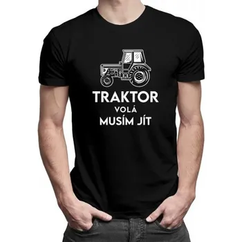 Žertovný předmět Tričkový.cz - Traktor volá