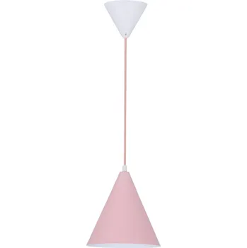 Závěsné svítidlo Voss růžové moderní kovové do obýváku, ložnice nebo nad stůl