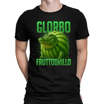 Žertovný předmět Glorbo fruttodrillo - Italian brainrot - pánské tričko s potiskem- Tričkový.cz