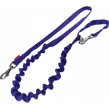Vodítko pro psa Vodítko s tlumičem pro běhání pro psa 250 cm/2,5 cm Champion fialová