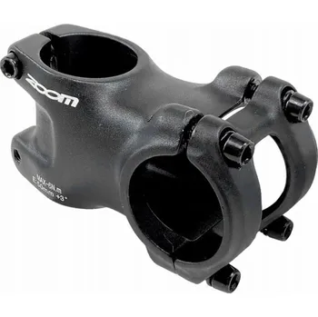 Představec na kolo Zoom představec 31,8 mm 50 mm 3° Ahead 28,6 mm černý matný držák řídítek