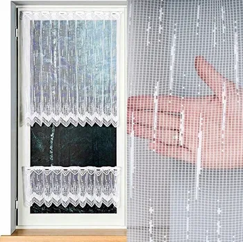 Záclona Záclona Vzor 000146 200x30 cm vitrážová záclona (hotová) s lemováním
