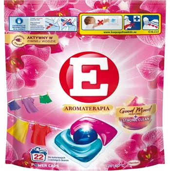 Prací prostředek E Orchidej prací Kapsle na barevné prádlo 44 ks