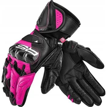 Moto rukavice Motocyklové kožené rukavice SHIMA RS-3 LADY PINK černo-růžové + DÁRKY ZDARMA