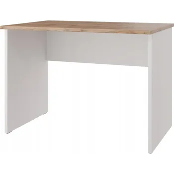 Psací stůl Obdélníkový psací stůl Nejlevnějšínábytek.cz 100 x 100 x 74 cm, odstíny hnědé