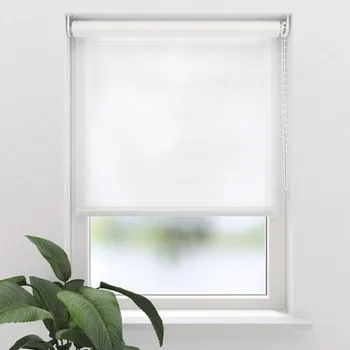 Roleta Roleta SOLUNA T19 bílá průhledná 100x190 cm