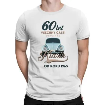 Žertovný předmět 60 let - Všechny části originál - Klasik od roku 1965 - pánské tričko s potiskem- Tričkový.cz