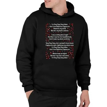 Žertovný předmět I'm Tung Tung Tung Sahur song - Italian Brainrot - pánská mikina s potiskem- Tričkový.cz