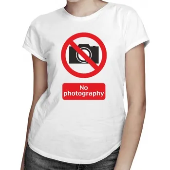 Žertovný předmět No Photo - dámské tričko s potiskem- Tričkový.cz