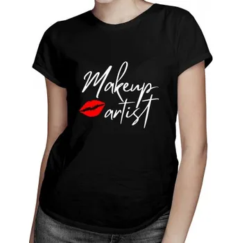 Žertovný předmět Makeup artist - dámské tričko s potiskem- Tričkový.cz