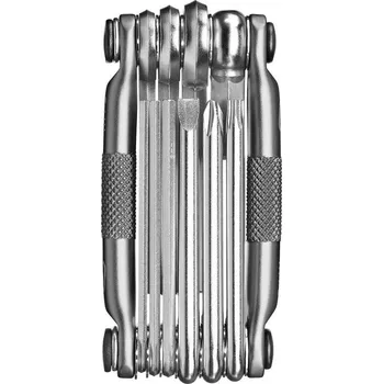 Multiklíč Multiklíč Crankbrothers M10 cestovní nářadí na kolo niklová šedá