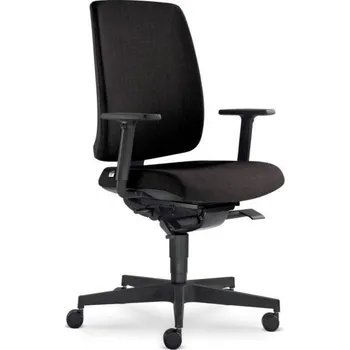 Židle kancelářská Leaf 500-SYB, černá