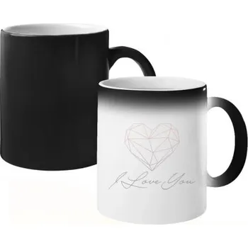 Žertovný předmět I love you - magický hrnek- Tričkový.cz