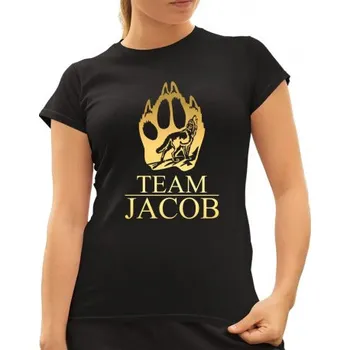Žertovný předmět Team Jacob - dámské tričko s potiskem- Tričkový.cz
