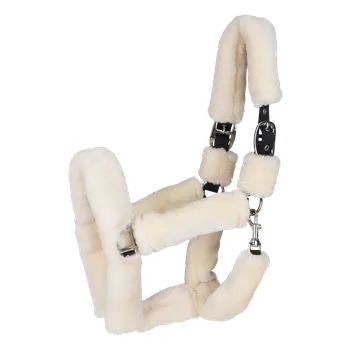 Vybavení pro koně Ohlávka Cozy Waldhausen, creme, Cob