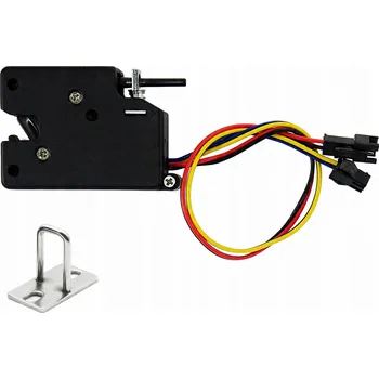 IP kamera Elektromagnetický zámek elektrozaczep 12V 40x54 pro ledničky a skříňky
