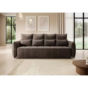 Sedací souprava Rozkládací pohovka WELLA hnědá