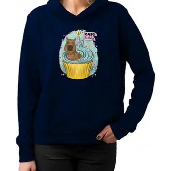 Žertovný předmět Capybirthday - dámská mikina s potiskem- Tričkový.cz