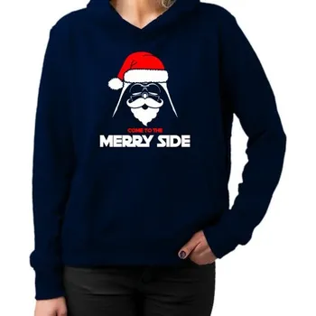 Žertovný předmět Come to the merry side - dámská mikina s potiskem- Tričkový.cz