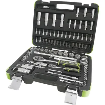 hlavice nástrčné, sada 94ks, 1/4, 1/2