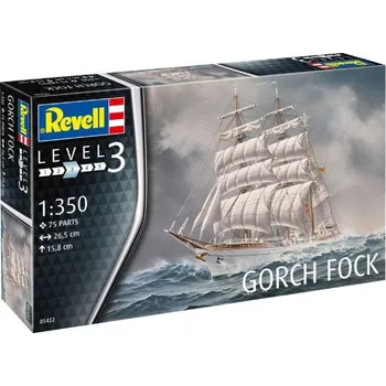 Plastikový model Loď Gorch Fock (Revell 1:350)