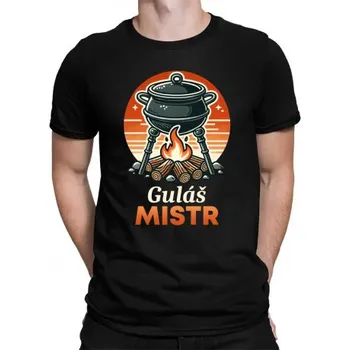 Žertovný předmět Guláš mistr - pánské tričko s potiskem- Tričkový.cz
