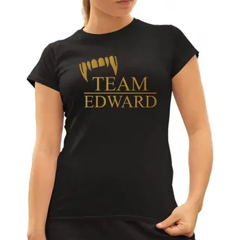 Žertovný předmět Team Edward - dámské tričko s potiskem- Tričkový.cz