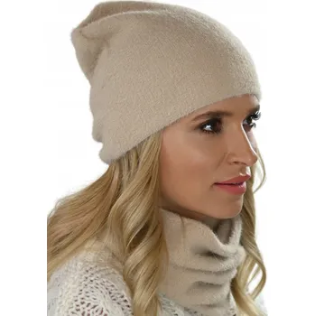 Čepice Alur set: čepice a nákrčník (rolák) univerzální velikost béžová