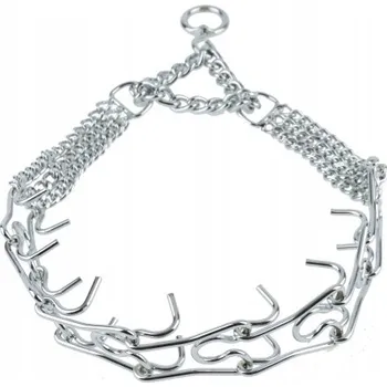 Obojek pro psa Kovový obojek pro psa ostnatý obojek Champion vel. L