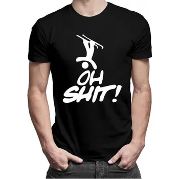 Žertovný předmět Oh Shit! - pánské tričko s potiskem- Tričkový.cz