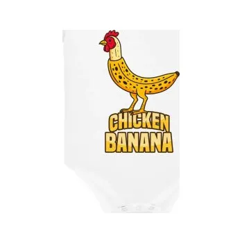 Žertovný předmět Chicken Banana - dětské body s potiskem- Tričkový.cz