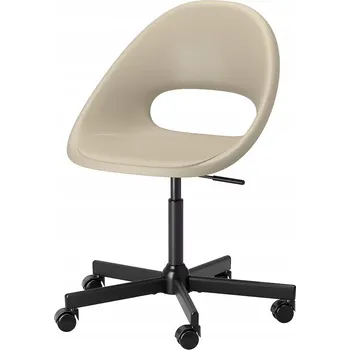 IKEA ELDBERGET MALSKAR Otočná židle béžová/černá