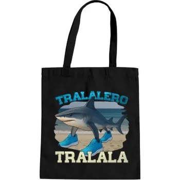 Žertovný předmět Tralalero Tralala - Italian Brainrot - taška s potiskem- Tričkový.cz