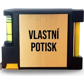 Žertovný předmět Svinovací metr s gravírováním - produkt s vlastním potiskem- Tričkový.cz