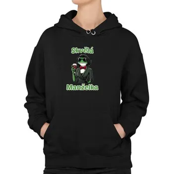 Žertovný předmět Skvělá manželka - dámská mikina s potiskem- Tričkový.cz