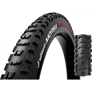 Plášť na kolo Plášť Vittoria Morsa TLR 27,5x2,30 (58-584) skládací černá