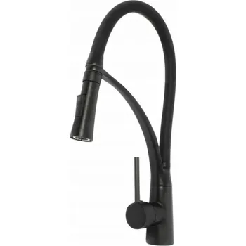 Vodovodní baterie Stojánková kuchyňská baterie Garmand Forio černá