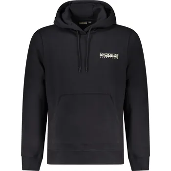 Pánská mikina Černá mikina Napapijri s kapucí Napapijri černá 3357521
