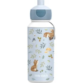 Láhev LITTLE DUTCH Láhev na pití 400 ml Forest Friends TERMO