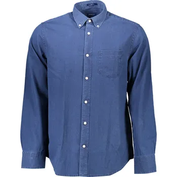 Pánské oblečení Pánská džínová košile GANT Gant modrá 3365134