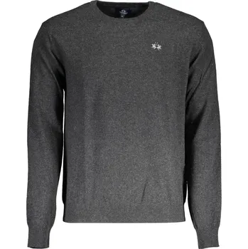 Pánský svetr Šedý pánský svetr LA MARTINA La Martina šedá 3357116