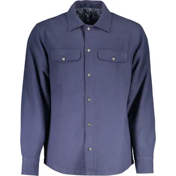 Pánská košile Pánská modrá košile GANT s dlouhým rukávem Gant modrá 3363625