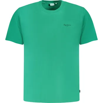 Pánské tričko Zelené triko PEPE JEANS s krátkým rukávem Pepe Jeans zelená 3364124