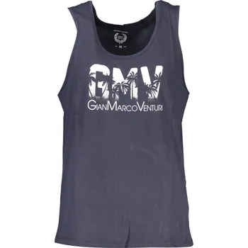 Pánské tílko Pánské modré tílko Gian Marco Venturi GIAN MARCO VENTURI modrá | bílá 3367372